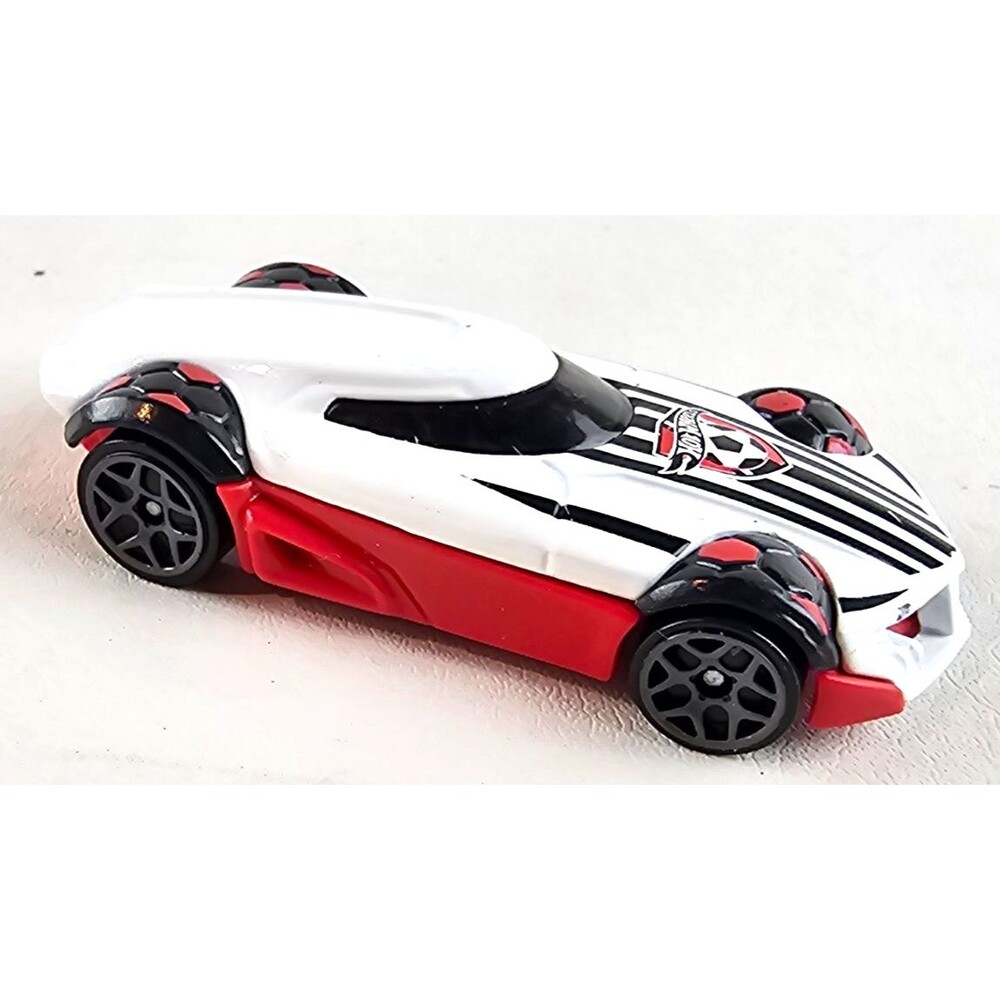 2022 Hot Wheels MR11 White Red Black Soccer HW Sports Loose Diecast Car